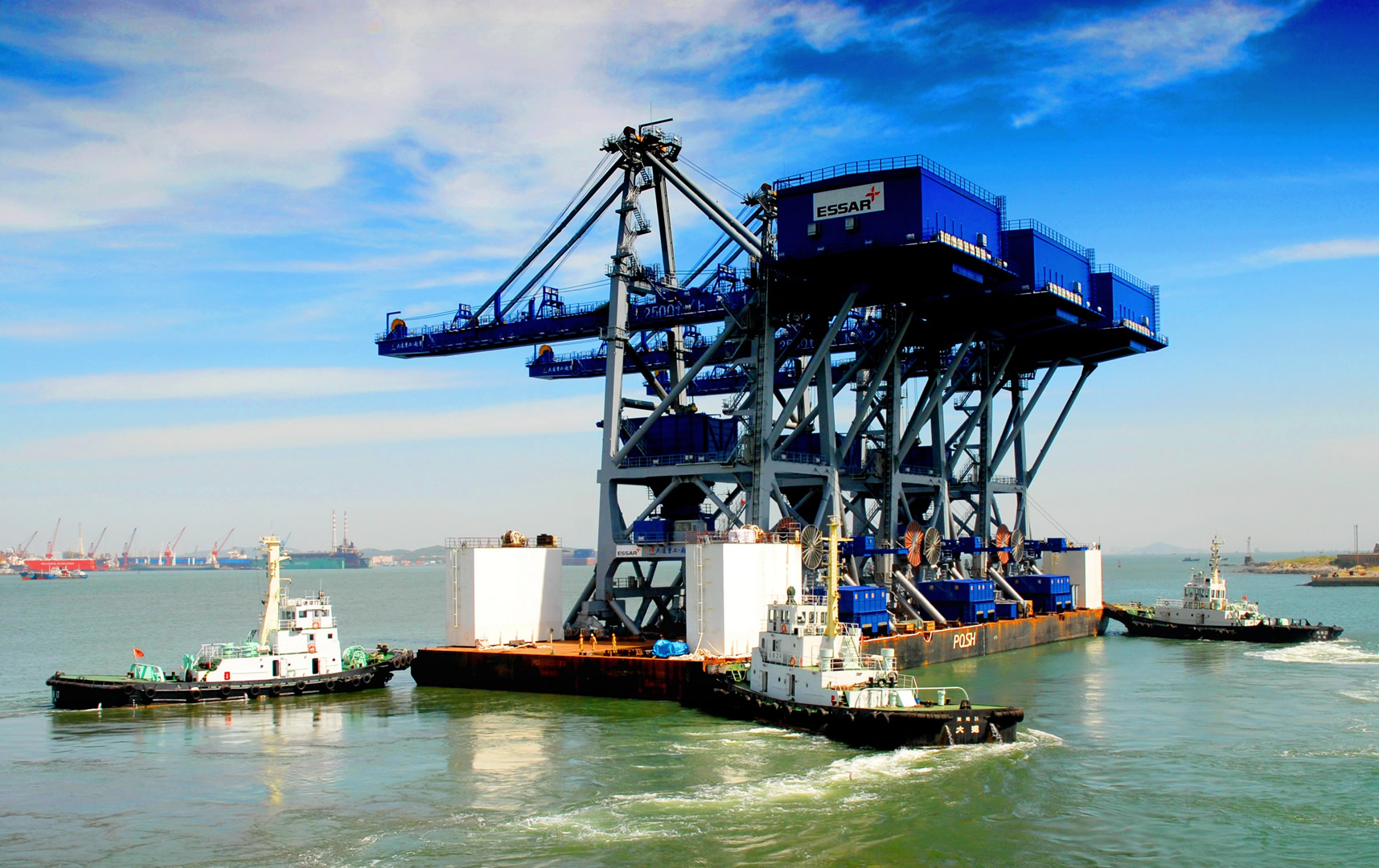 2500噸每小時(shí)卸船機(jī)(出口印度)